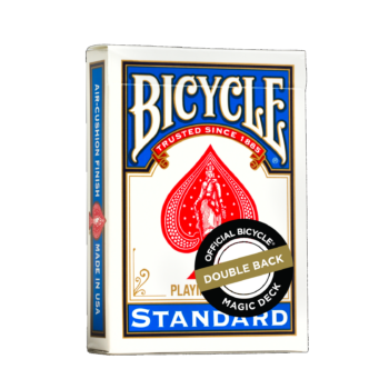Bicycle® Magic Deck - Double Back Blue