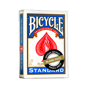Bicycle® Magic Deck - Blank Face Blue