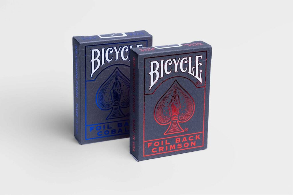 Jeu de 54 cartes - Bicycle - Rider Back - Rouge et Bleu - Petits