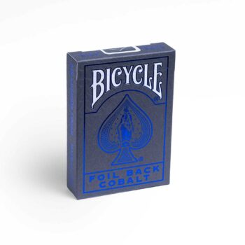 Bicycle® Foil Back Blue Cobalt