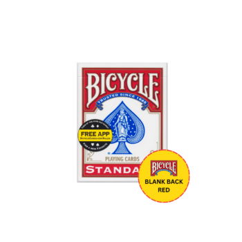 Bicycle® Magic Deck - Blank Back Red
