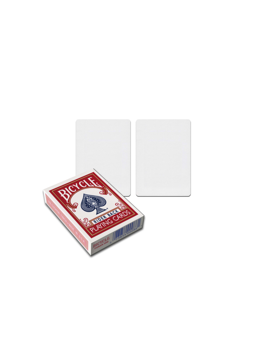Bicycle® Magic Deck – Double Blank – befr.bicyclecards.com