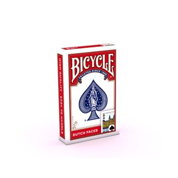 Bicycle® Standard Bridge Rouge Faces Néerlandaises