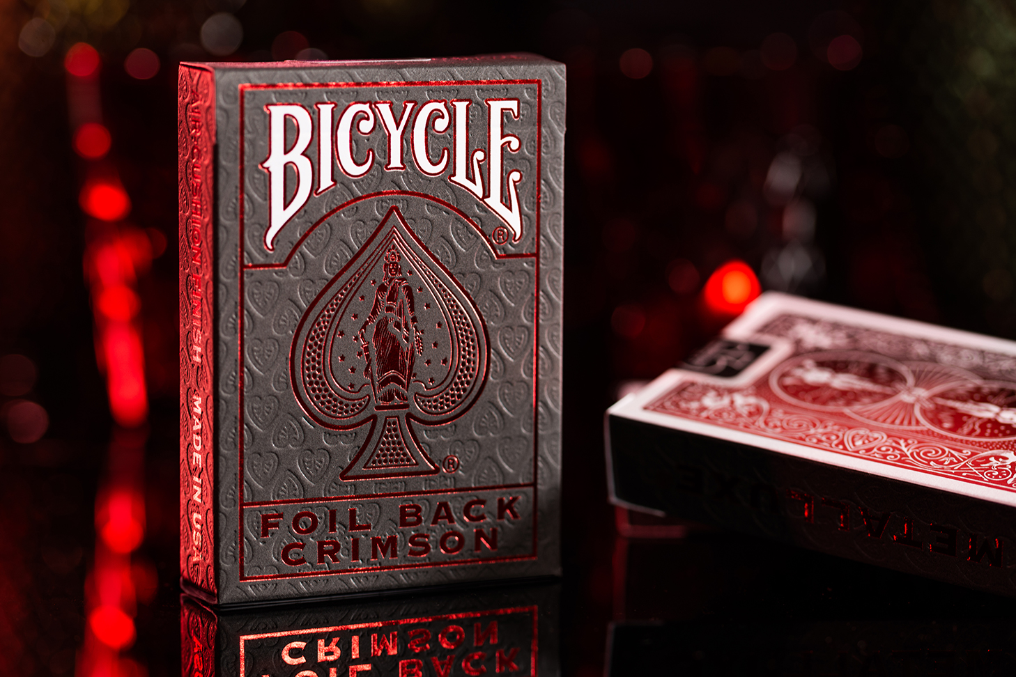 Magie Carte Aimantée Bicycle Rouge Accessoire de : : Jeux et Jouets
