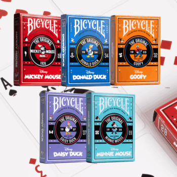 Disney Classics 5-Pack – Disney Inspired playing cards by Bicycle®