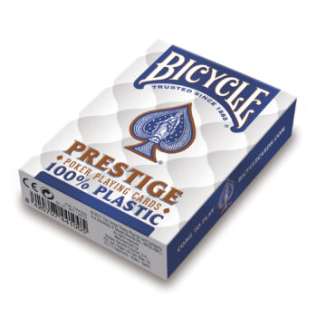 Bicycle® Prestige 100% Plastic - Blue