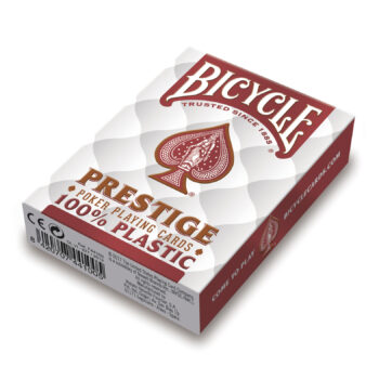 Bicycle® Prestige 100% Plastic - Rouge
