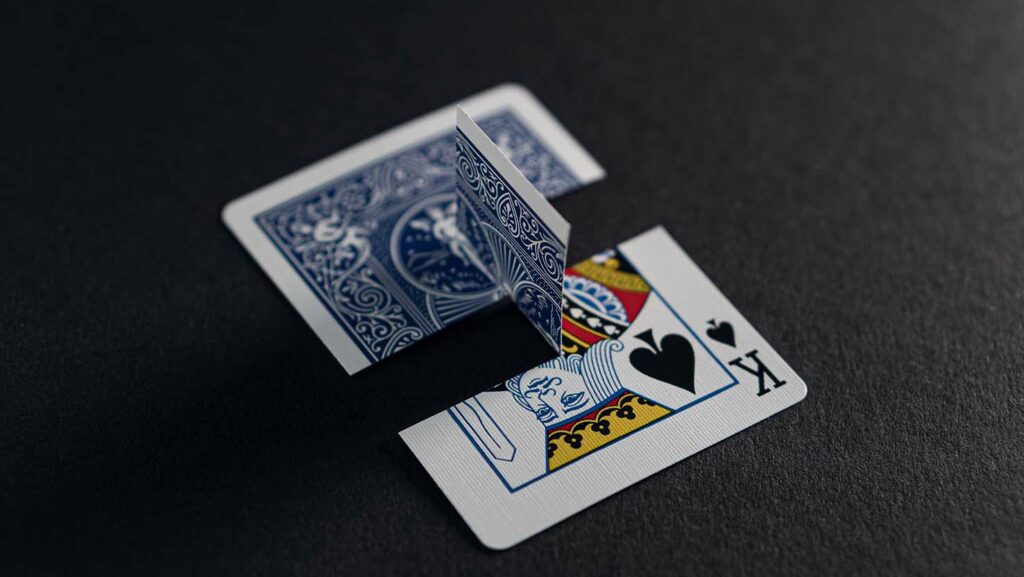 Etui de cartes métallique - Bicycle - Magie - Poker